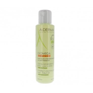Exomega control gel corpo capelli 2 in 1 per pelli atopiche 500 ml