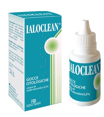 Farma derma Ialoclean gocce otologiche con acido ialuronico 30 ml