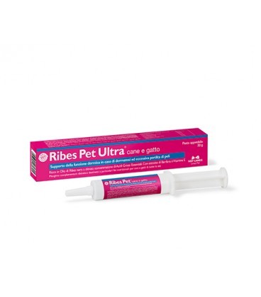 Ribes pet ultra pasta per cani per la perdita del pelo 30g