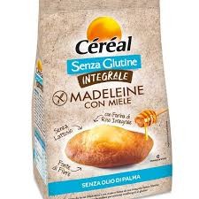 Cereal madeleine con miele senza glutine integrale 170 g