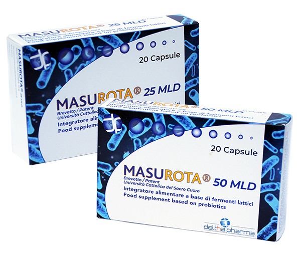 Deltha pharma Masurota 25 miliardi di fermenti lattici 20 capsule