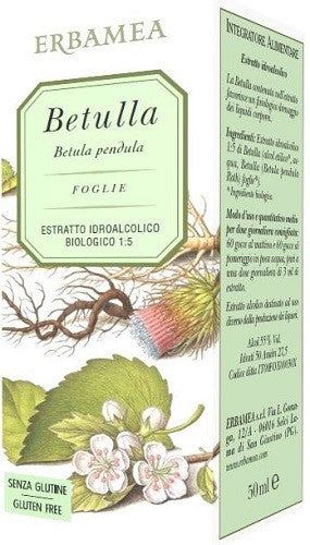 Erbamea betulla gocce estratto idroalcolico 50 ml