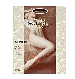Solidea Venere 70 collant tutto nudo cammello Taglia 2