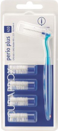Curaprox cps perio cps 410 con 5 scovolini + supporto