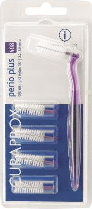 Curaprox cps perio cps 408 con 5 scovolini + supporto