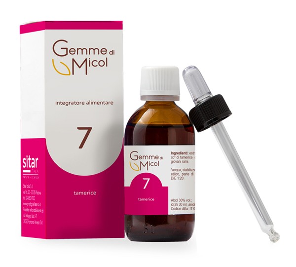Sitar Gemme di micol 7 estratto idroalcolico gocce 30 ml