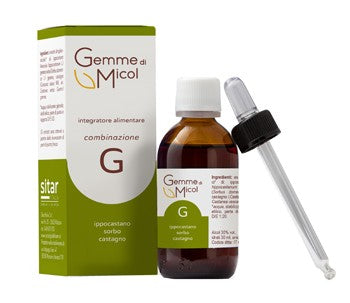 Sitar Gemme di micol G estratto idroalcolico gocce 30 ml