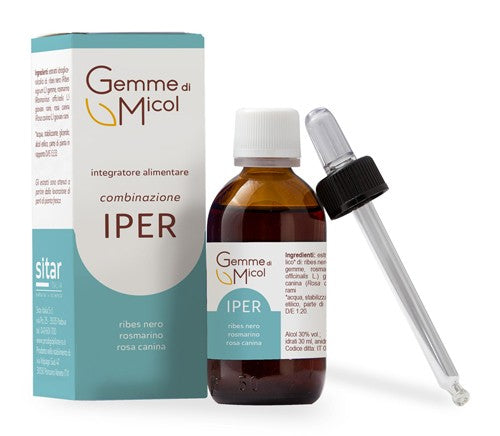 Sitar Gemme di micol IPER estratto gliceralcolico gocce 30ml