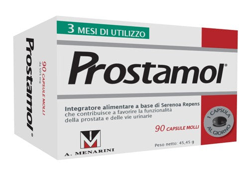 Menarini Prostamol 90 capsule trattamento 3 mesi