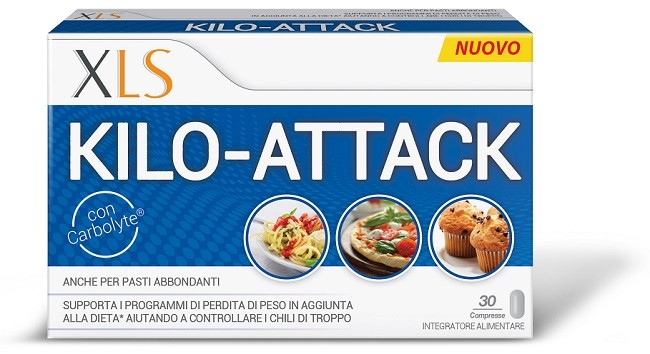 Xls kilo attack 30 compresse integratore dimagrante