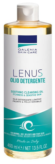 Galenia Lenus olio detergente 400 ml per pelle con prurito