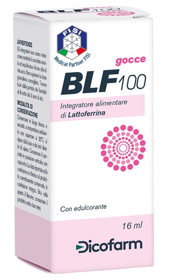 Dicofarm Blf100 gocce lattoferrina integratore 16 ml