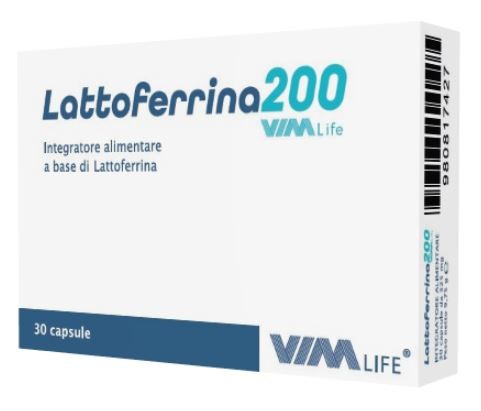 Vim Lattoferrina 200 30 capsule integratore per le difese immunitarie