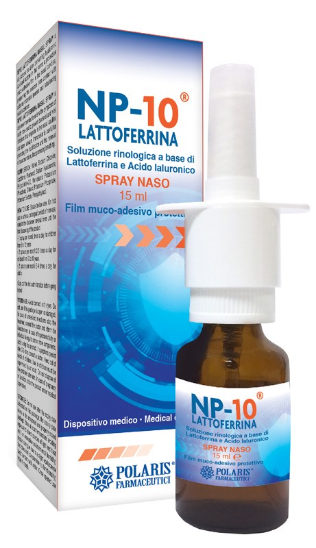 Polaris farmaceutici Np-10 lattoferrina spray naso 15 ml