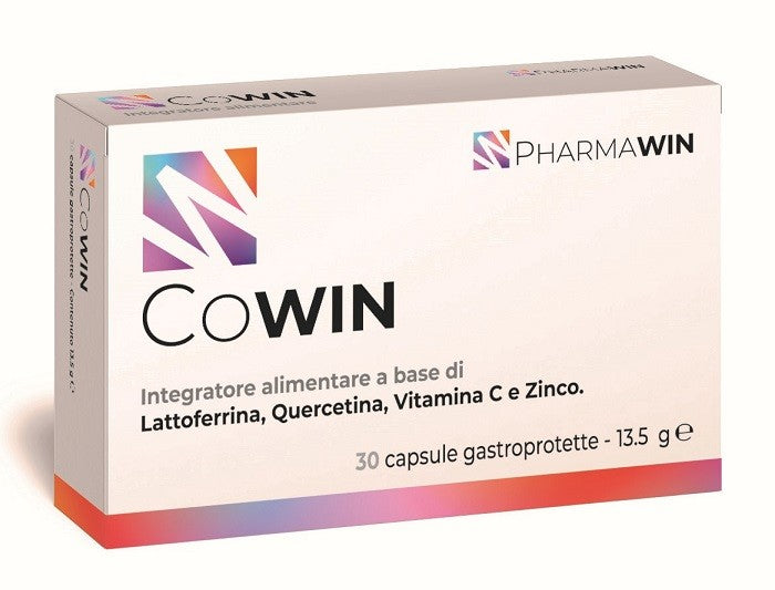Pharmawin Cowin 30 capsule integratore di lattoferrina