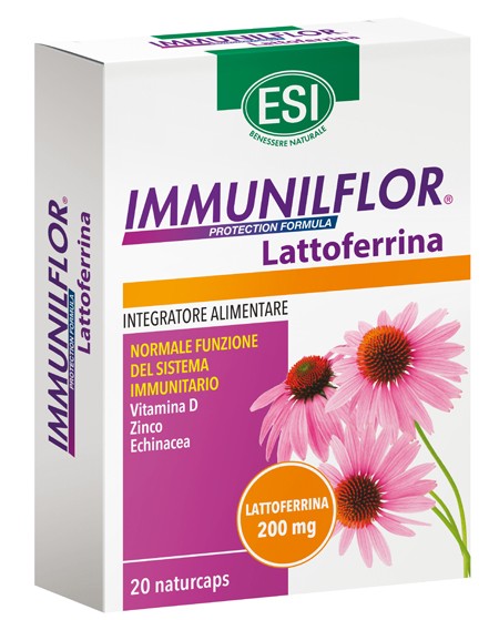 Esi immunilflor lattoferrina integratore 20 naturcaps