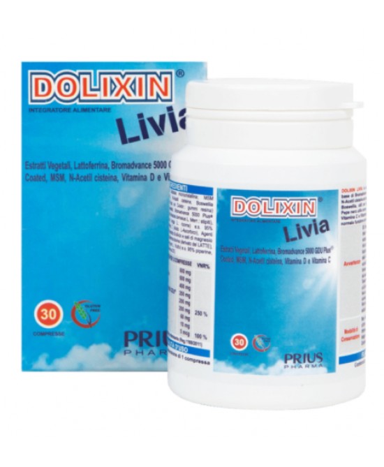 Prius Pharma Dolixin livia integratore 30 compresse