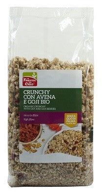 La finestra sul cielo crunchy con avena e bacche di goji bio 375 g