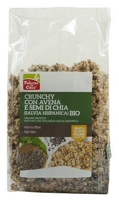La Finestra sul cielo crunchy con avena e semi di chia bio 375 gr