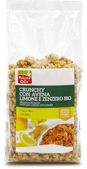 La Finestra sul cielo Crunchy con avena limone e zenzero 375gr