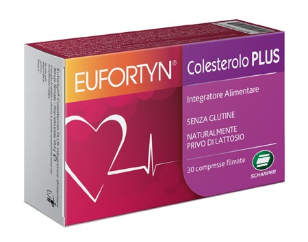 Scharper Eufortyn colesterolo plus integratore 30 compresse filmate