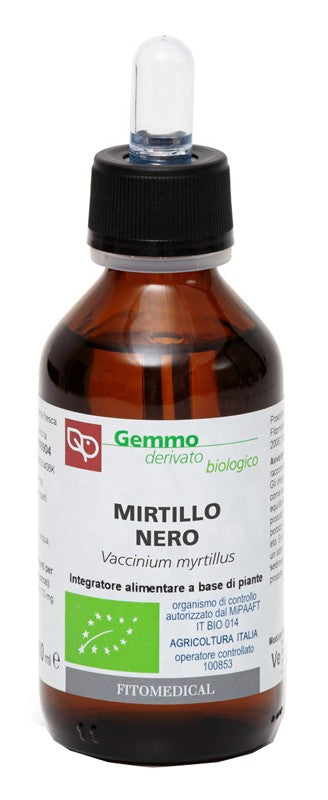 Fitomedical Mirtillo nero macerato glicerinato bio 100 ml