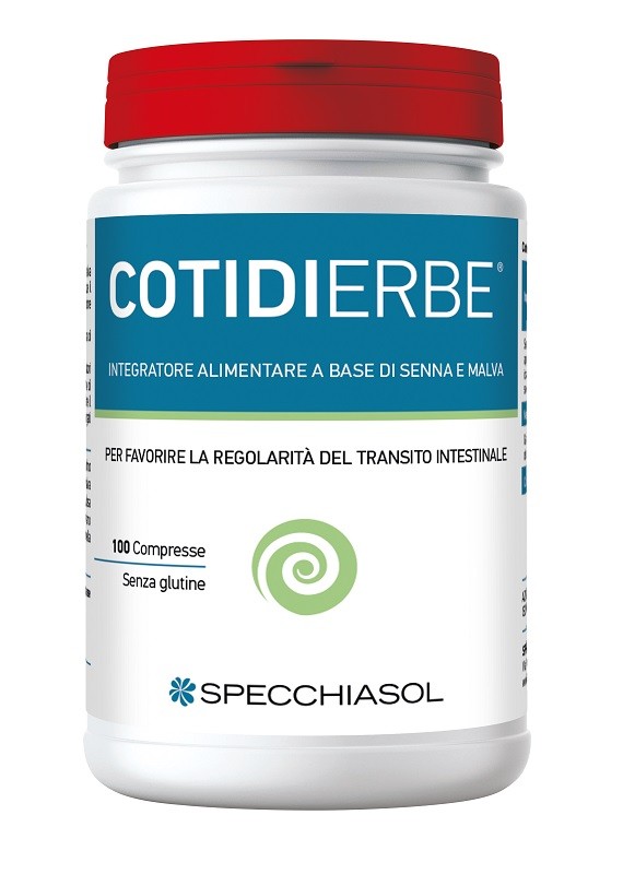 Specchiasol Cotidierbe 100 compresse integratore lassativo
