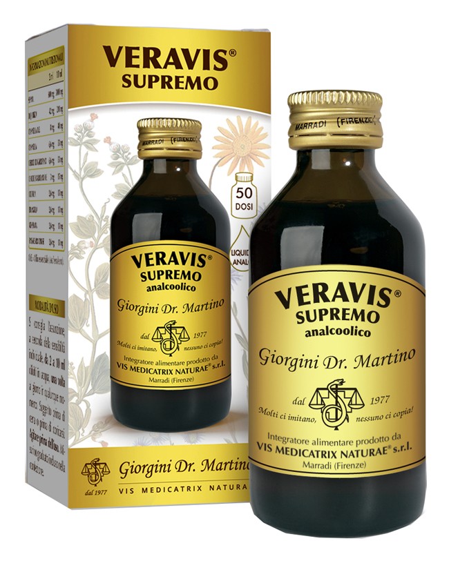 Dottor Giorgini Veravis supremo analcoolico liquido 100 ml