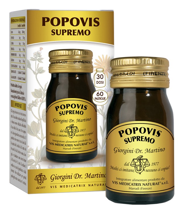 Dottor Giorgini Popovis supremo integratore 60 pastiglie