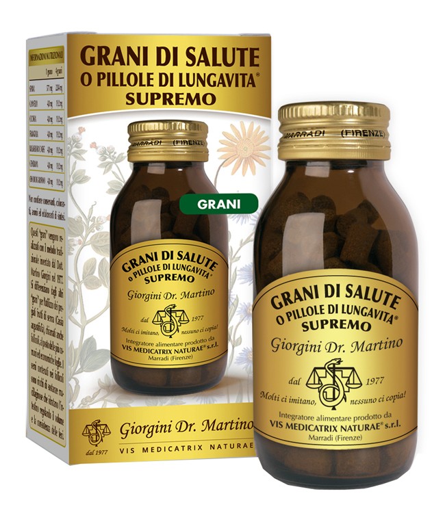 Dottor Giorgini Grani di salute o pillole di lungavita