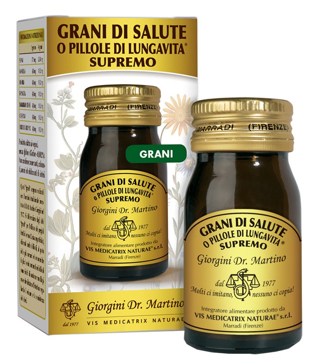 Dottor Giorgini Grani di salute o pillole di lungavita supremo 30 g