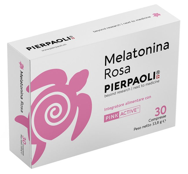 Melatonina rosa pierpaoli integratore 30 compresse