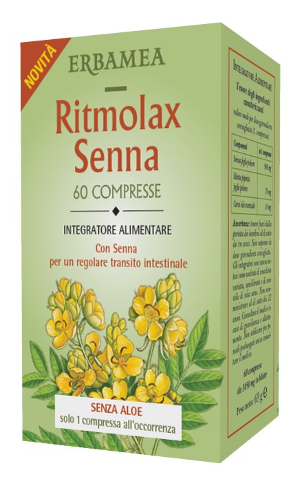 Erbamea Ritmolax senna 60 compresse integratore lassativo