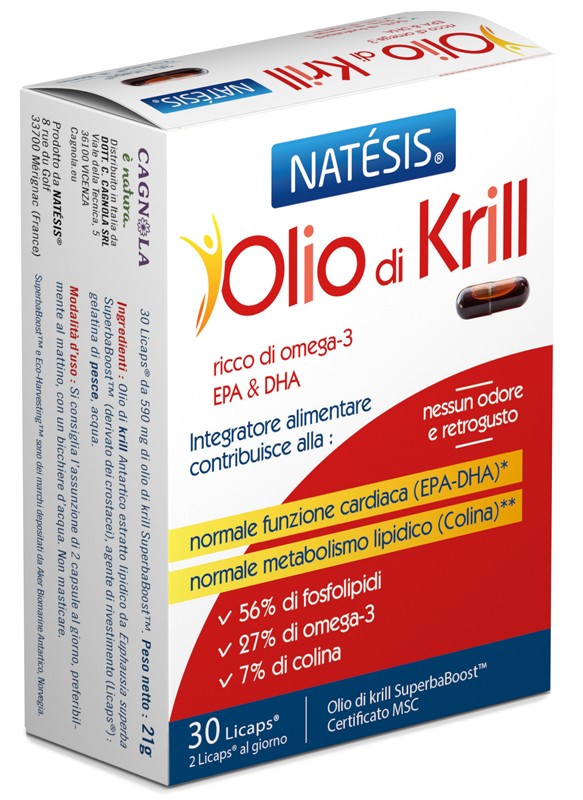 Dottor Cagnola Olio di krill integratore 30 capsule