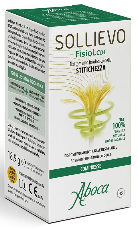 Aboca Sollievo fisiolax 45 compresse