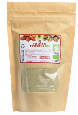 Erbavoglio Triphala polvere biologica rinvigorente 200g