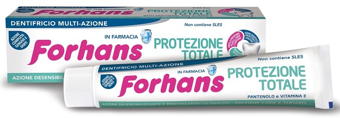 Forhans dentifricio multiazione protezione totale 75 ml
