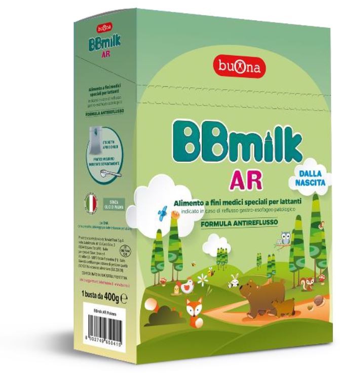 Bbmilk ar latte in polvere per reflusso gastro-esofageo 400 g