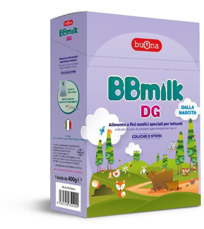 Bbmilk dg latte in polvere problemi gastrointestinali minori 400 g
