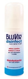 Bluvir liquido spray no gas battericida e virucida 100 ml