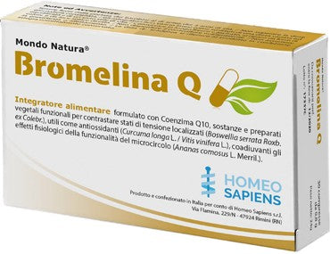 Homeo Sapiens Bromelina q mondo natura 30 compresse