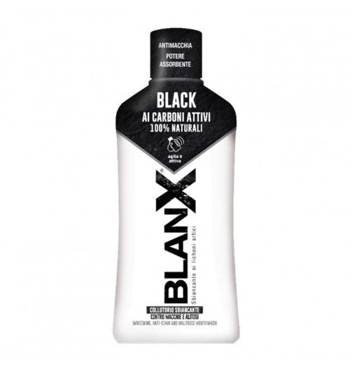 Blanx collutorio black sbiancante e rinfrescante 500 ml