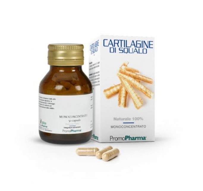 Promopharma Cartilagine Squalo integratore 50 capsule