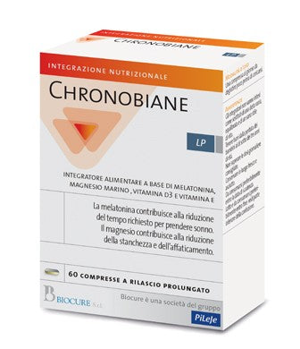 Biocure Chronobiane lp 60 compresse integratore per il sonno