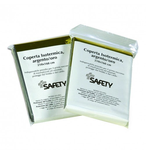 Safety Coperta isotermica antinfortunistica 210 x 160 cm