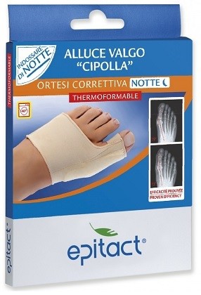Qualifarma Epitact Ortesi Correttiva Alluce Valgo Notte Misura Media