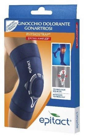 Qualifarma Epitact Physiostrap Gonartrosi per ginocchia deboli e con dolore
