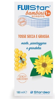 Stardea Fluistar Bambini Sciroppo per tosse secca e grassa 180 Ml