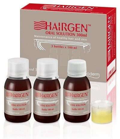 Logofarma Hairgen Soluzione Orale integratore 3 X 100 Ml