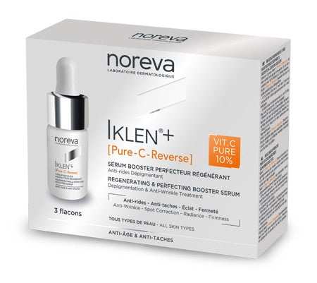 Noreva Italia Iklen + Pure C Siero antirughe con acido ialuronico  3 X 8 Ml